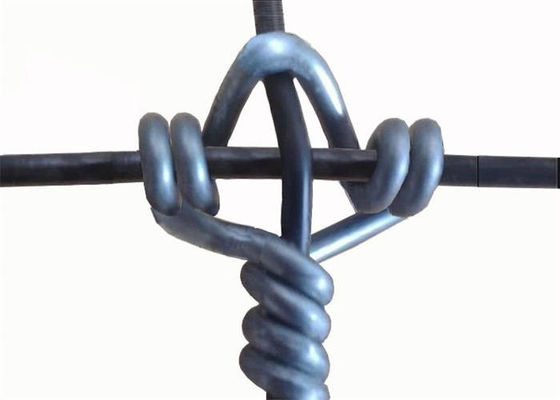 Cercas de alambre de campo galvanizado y sumergido en caliente / cercas de venado de nudos fijos