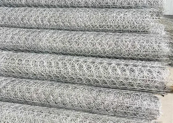 Las redes de gabión recubiertas de PVC de 2,2 mm Dia de alambre para el refuerzo de terraplén