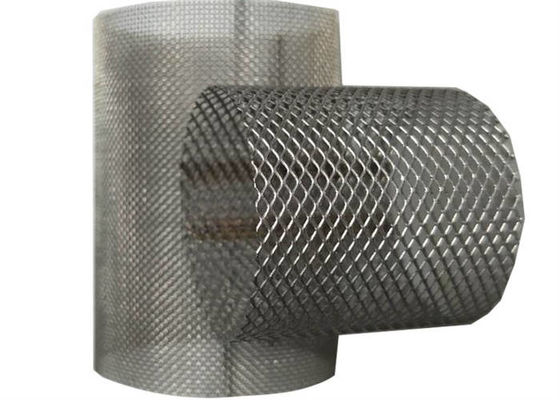 Fabricación de malla de alambre electro galvanizado de acero inoxidable Filtro de metal expandido