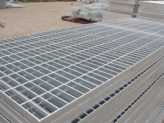 Rejas de acero galvanizadas en caliente 32x4 mm 30x100 mm de drenaje Rejas de barras galvanizadas